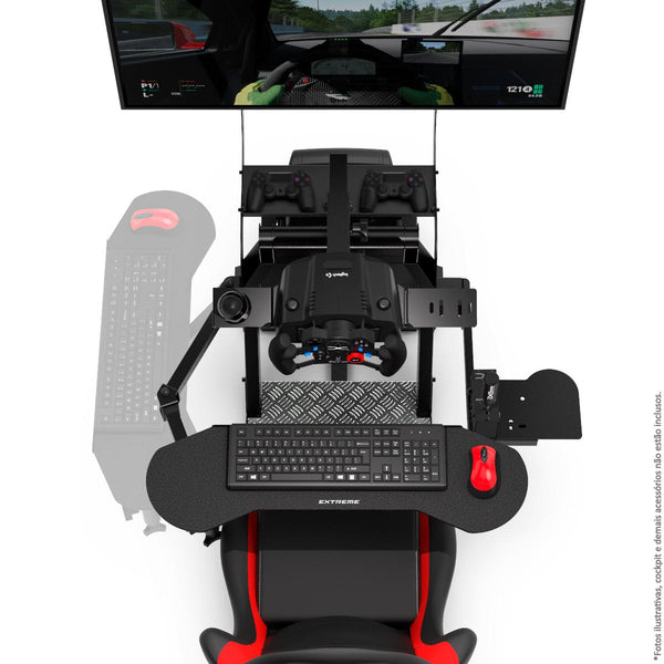 Suporte Para Teclado E Mouse Articulado