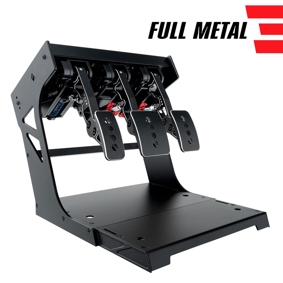 Pedaleira P1000i Invertida - Célula de Carga - Simagic