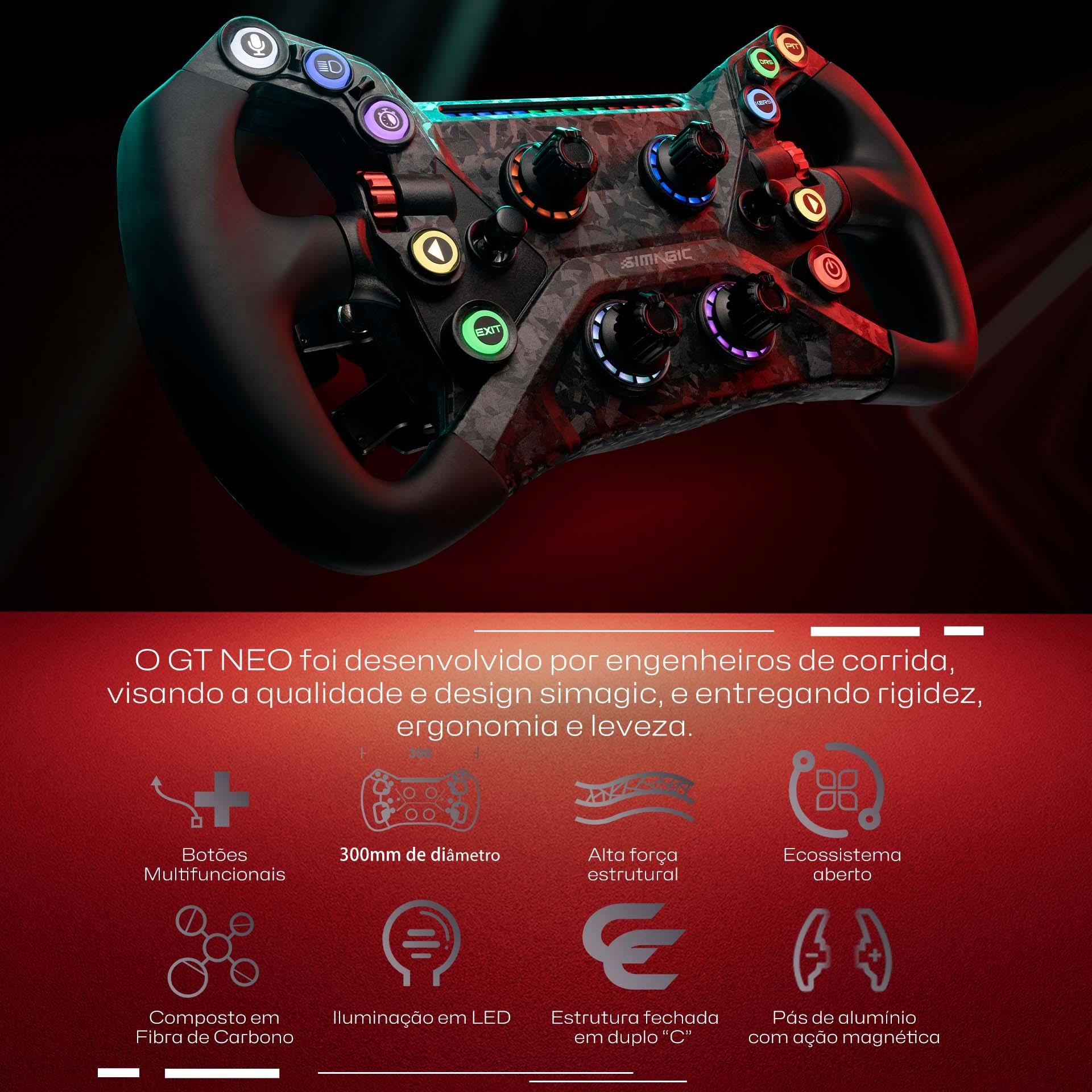 GT NEO Aro Fórmula Add-On Simagic – Extreme SimRacing