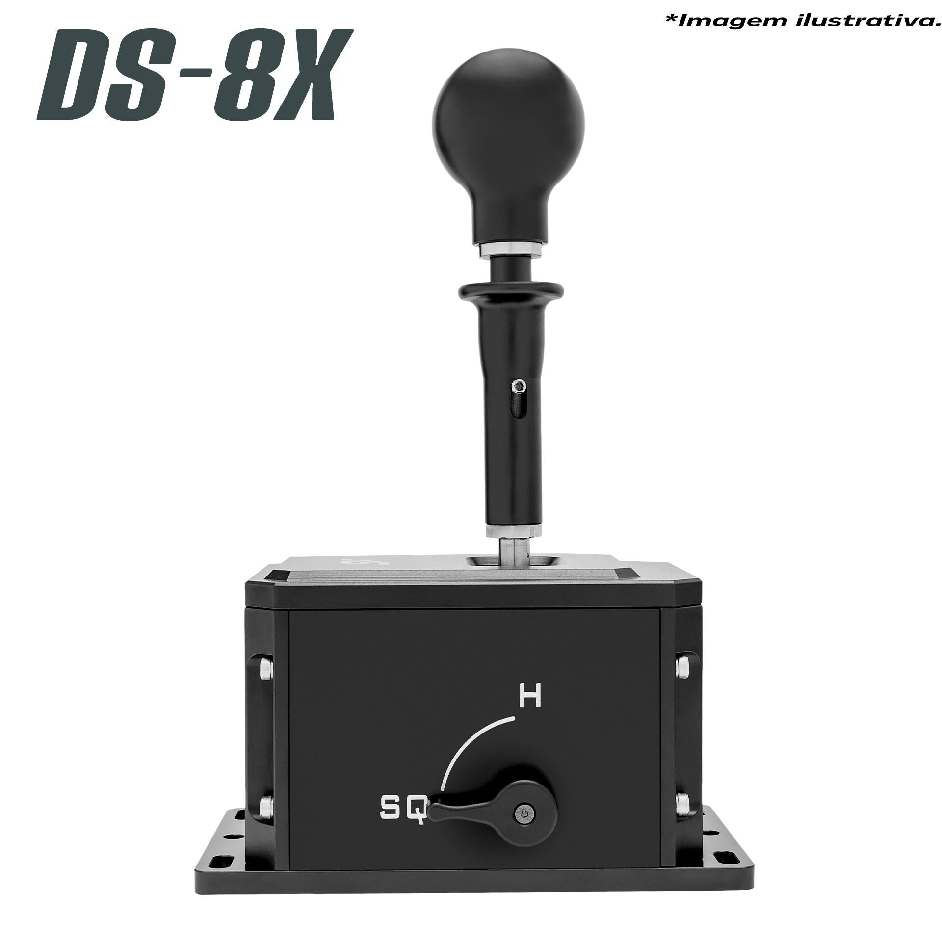 Câmbio DS-8X Simagic - Padrão H e Sequencial – Extreme SimRacing