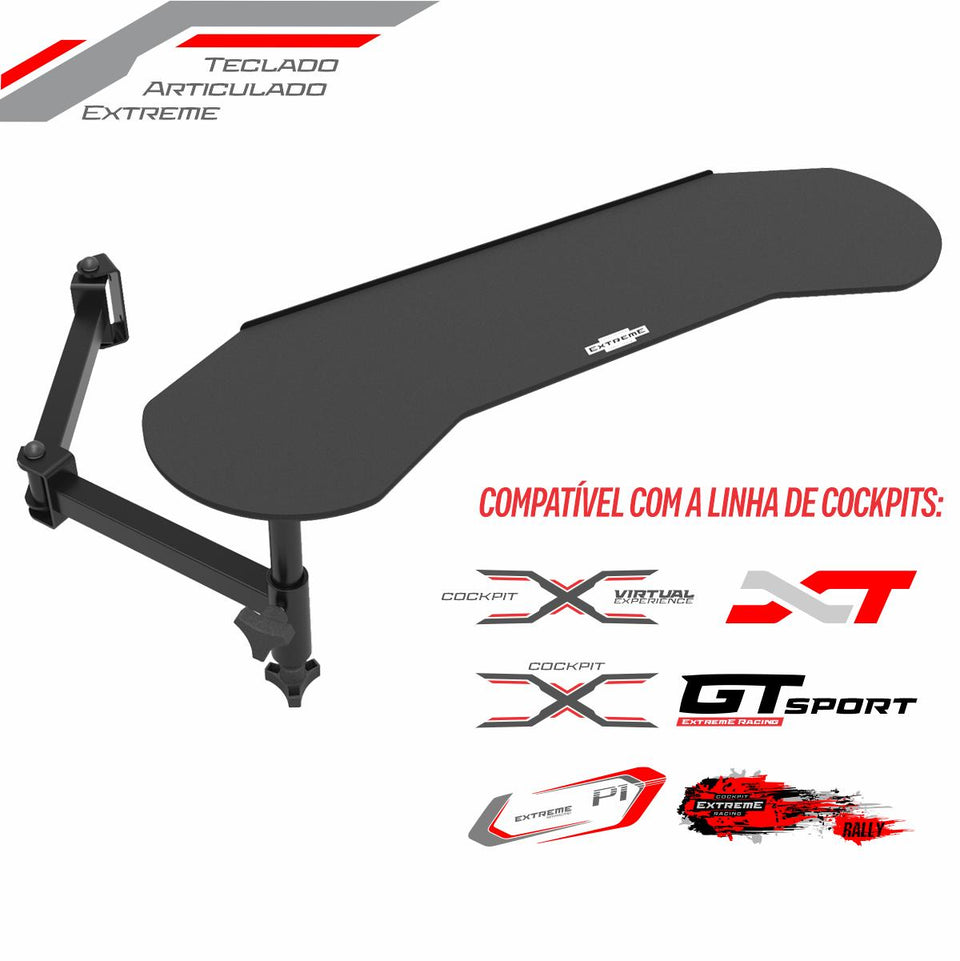 Suporte Para Teclado E Mouse Articulado