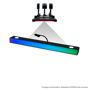 Barra de LED RGB para Pedaleira P1000 Simagic P-SRB
