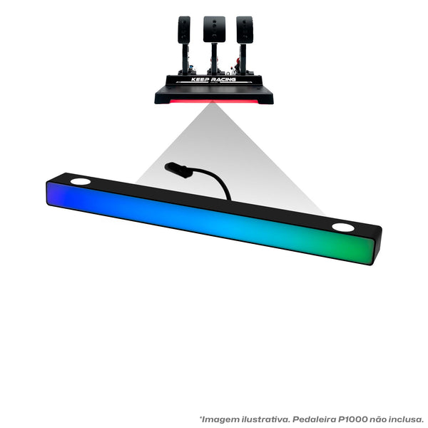Barra de LED RGB para Pedaleira P1000 Simagic P-SRB
