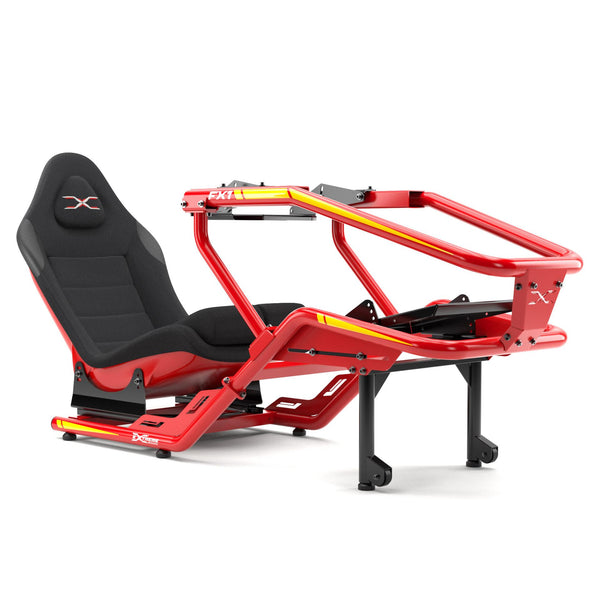 Cockpit Formula FX1 Vermelho e Amarelo