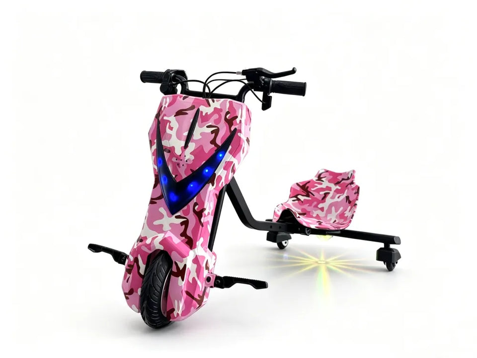 Triciclo Drift Eletrico Pink Extreme 36V 250W - Zippy Toys